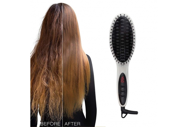 Hair-Straightener-Brush--Pobec-Mental-Ceramic-Heating-LED