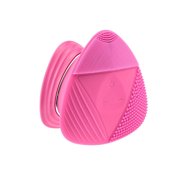 Ultrasonic Electric Silicone Facial Cleansing Brush