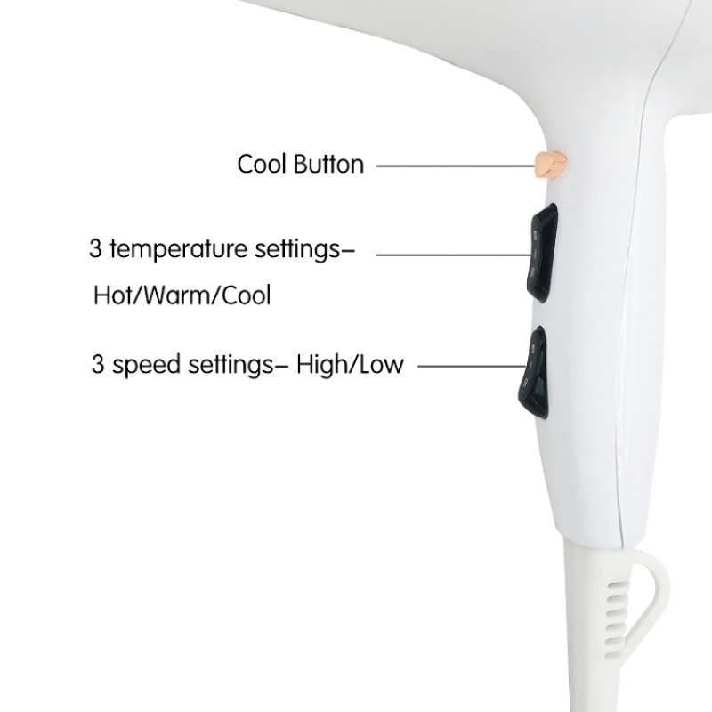 professional far infrared ionic hair dryer private label strong wind 2300W